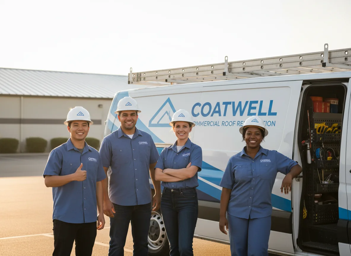 Commercial roof coating company in Peninsula, OH